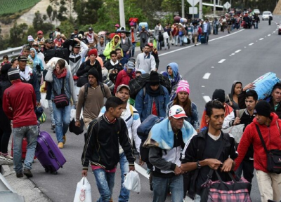 نگرانی سازمان ملل از افزایش مهاجران ونزوئلایی