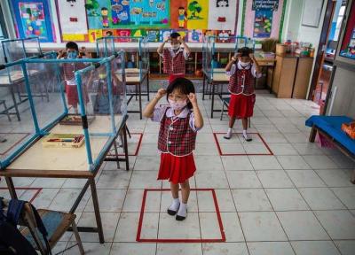 تصاویر و جزئیات بازگشایی مدارس در کشورهای جهان در سال کرونا ، شباهت ایران و انگلیس