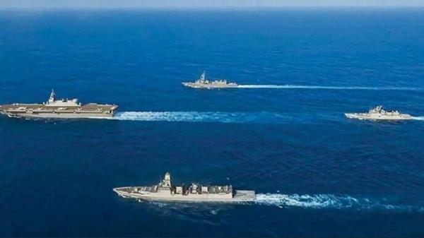 رزمایش نظامی آمریکا با 5 کشور عضو ناتو در دریای مدیترانه