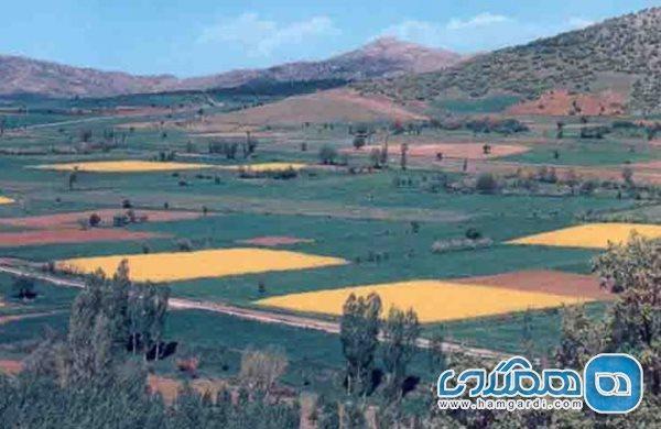 دشت امیرآباد یکی از جاذبه های طبیعی استان کردستان است